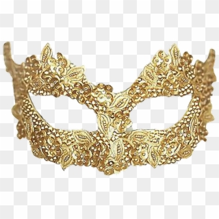 #mask #masks #gold #golden #ftestickers #tumblr - Mask Clipart