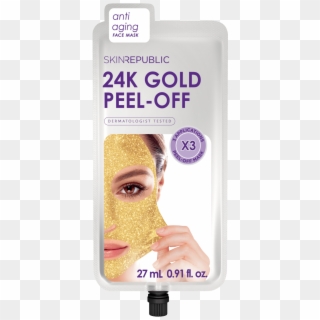 Skin Republic Gold Peel-off Face Mask - Magazine Clipart
