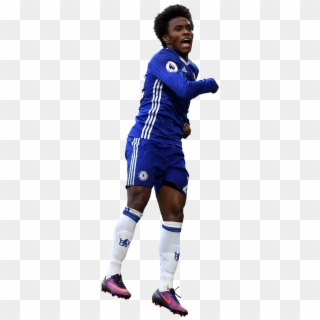 Chelsea Png - Willian Render - Soccer Player - Willian Transparent Clipart
