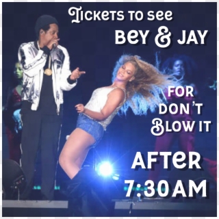 Mix969verified Account - Jay Z Beyonce On Stage Clipart