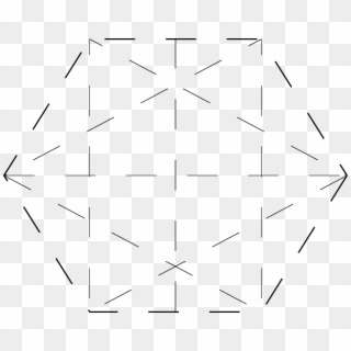 Hexateron, 5-simplex, Hexagram, Hexagon, Shape, Star - Hexagrama En Blanco Clipart