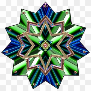 Jewel Star Design Decoration Gem Bright Shiny - Star Jewel Transparent Clipart