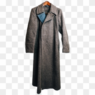 Solviet Wool Trench Coat - Overcoat Clipart