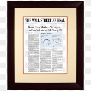 End Of Dot Com Bubble - Wall Street Journal Clipart