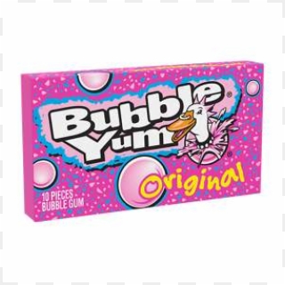 Bubble Yum Gum, Original Flavor, 10 Piece - Bubble Yum Clipart