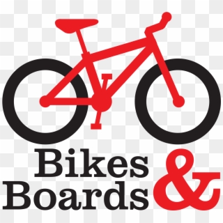 Bikes & Boards Logo - Pink Bmx Bike Clipart