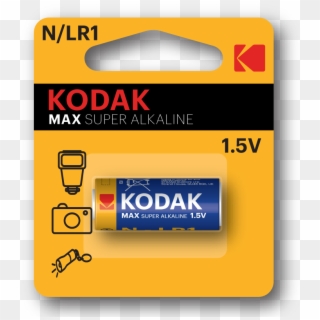 Kodak Max Speciality Batteries - Electric Battery Clipart