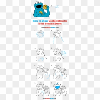Cookie Monster Png - Draw Bulbasaur Step By Step Clipart