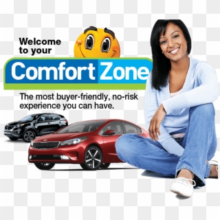 Classic Kia Comfort Zone - Executive Car Clipart
