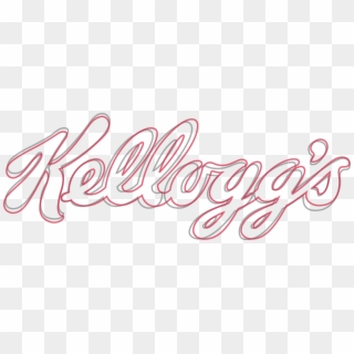 Outlines Of The New Logo On Top Of The Old One (gray) - Kelloggs Logo Transparent Clipart