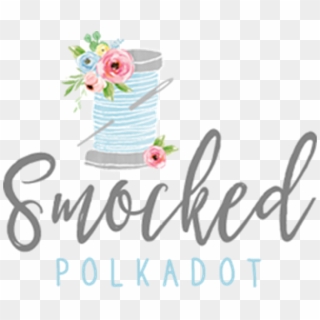 Smocked Polkadot - Clothing Clipart