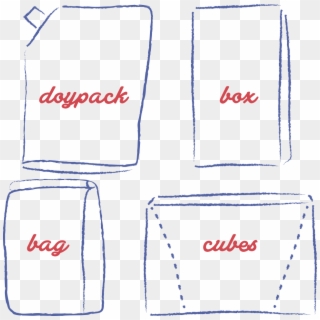 Whether You Prefer Boxed Cubes, Sticks Or Doypacks, - Paper Product Clipart