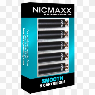 Smooth Cartridge Pack Nicmaxx - Box Clipart