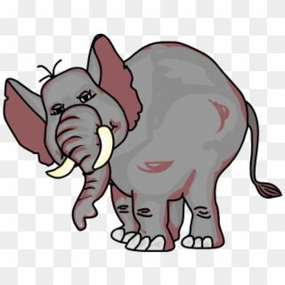 Elefante - Indian Elephant Clipart