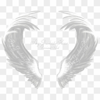 White Angel Wings - Angel White Wing Png Clipart