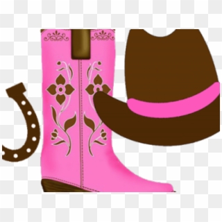 Cowboy Hat Clipart Rodeo Queen - Cowgirl Boots Clip Art - Png Download