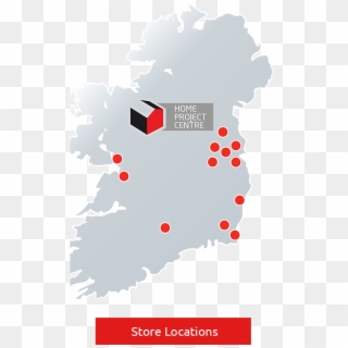 Store Finder - Train Map Ireland Clipart