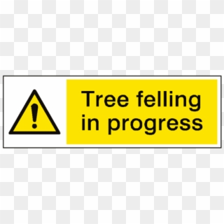 Warning Tree Felling Hazard Sign - Mind Your Head Safety Signs Clipart