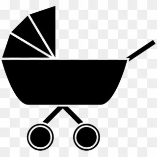 Stroller Pram Child Child Care Baby Nanny Job - Black And White Babysitting Clipart