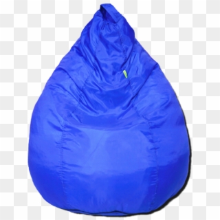 Blue L Size Bean Bag - Bean Bag Chair Clipart