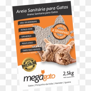 Areia Sanitária Para Gatos - Areia Para Gatos Biodegradável Clipart