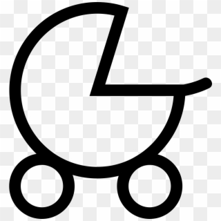 Baby Stroller - - Stroller Logo Clipart