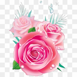 #ftestickers #watercolor #roses #pink - Feliz Dia De La Madre Vielka Clipart
