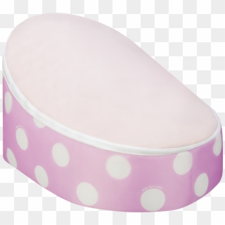 Pink Polka Dot Baby Bean Bag By Bean Bag Planet - Coffee Table Clipart