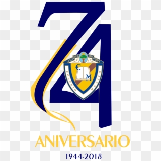 74 Aniversario - Crest Clipart
