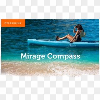 Set Your Course With The New Mirage Compass Simplicity - Sea Kayak Clipart
