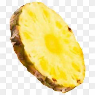 #slice Of Pineapple - Seedless Fruit Clipart