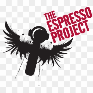The Espresso Project Wings Logo - Illustration Clipart