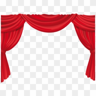 Square Curtains - Theater Curtain Clipart