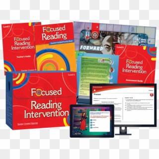 Focused Reading Intervention - Flyer Clipart