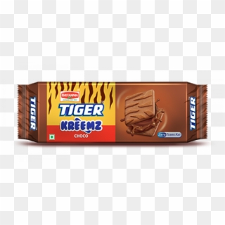 Britannia Tiger Kreemz Chocolate - Britannia Tiger Kreemz Elaichi Clipart