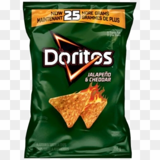 Graphic Free Stock Doritos Jalape O Cheddar Tortilla - 2.5 Oz Bag Of Chips Clipart