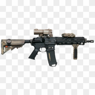 Gun Sticker - Airsoft M4 Clipart