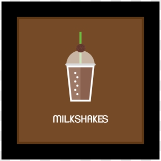 Check Our Milkshakes Milkshakes - Graphic Design Clipart