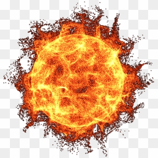 Procedurally Generated Hot Ball Of Plasma - Circle Clipart