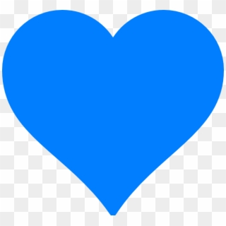 Blue Heart Clipart - Png Download