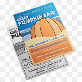 Nags Head Pumpkin Fair Flier - Flyer Clipart
