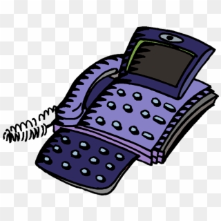 Office Phone Png - Cartoon Office Phone Clipart