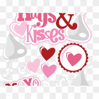 Hershey Kisses Cliparts - Hugs And Kisses - Png Download