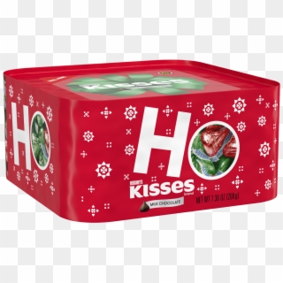 Santa Hat Hershey Kisses - Box Clipart