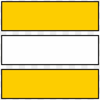 Stripe-marked Biketrail White - Flag Clipart