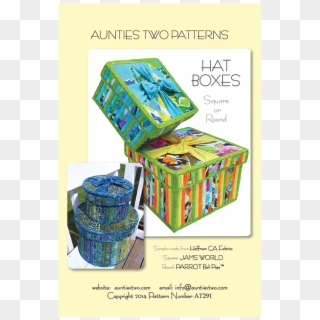 At291 Hat Boxes - Graphic Design Clipart