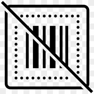 No Icon Free - Barcode Icon No Clipart