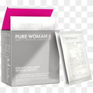 Pure Woman® Caviar Collagen Intense Sachet À 12 X 12,5g - Sachet Collagen Clipart