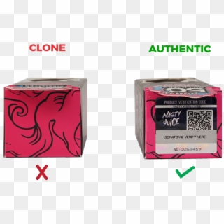Fake Product - - Nasty Juice Clone Vs Original Clipart