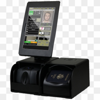 Optional Passport Scanner - Electronics Clipart